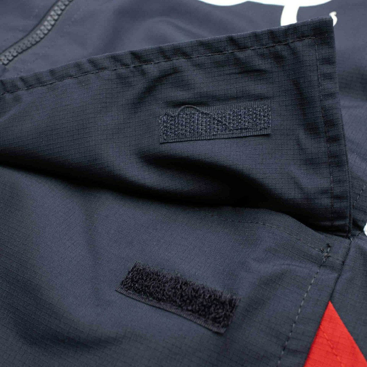 Atlanta Braves MLB Quarter Zip Windbreaker Jacket Navy Lifestyle