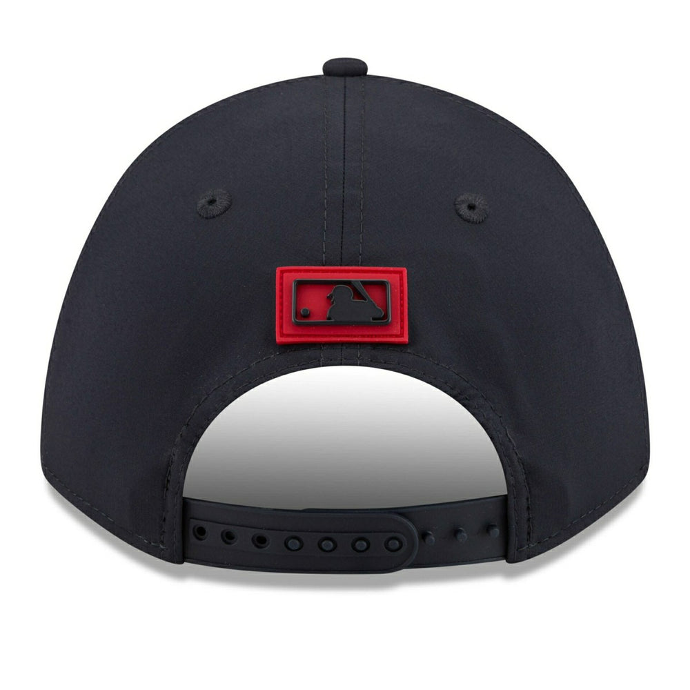 Atlanta Braves 2026 MLB Clubhouse 9FORTY M-Crown A-Frame Snapback Cap Taass sale