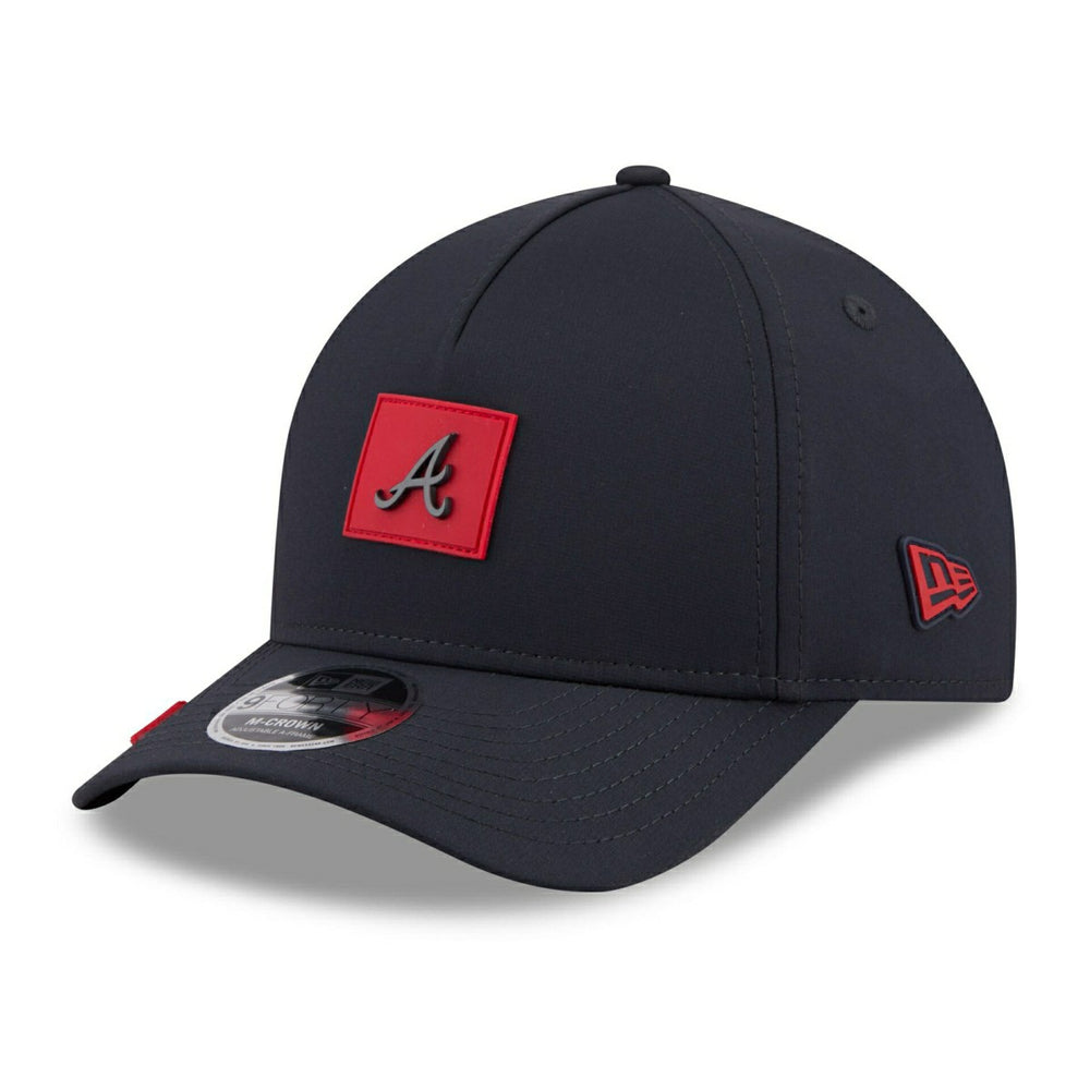 Atlanta Braves 2026 MLB Clubhouse 9FORTY M-Crown A-Frame Snapback Cap Taass sale
