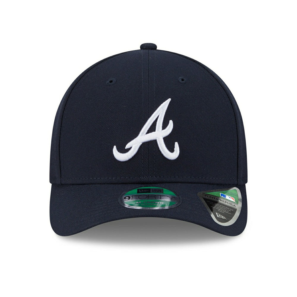 Atlanta Braves MLB Player Replica 9FORTY M-Crown Snapback Cap Road Classic