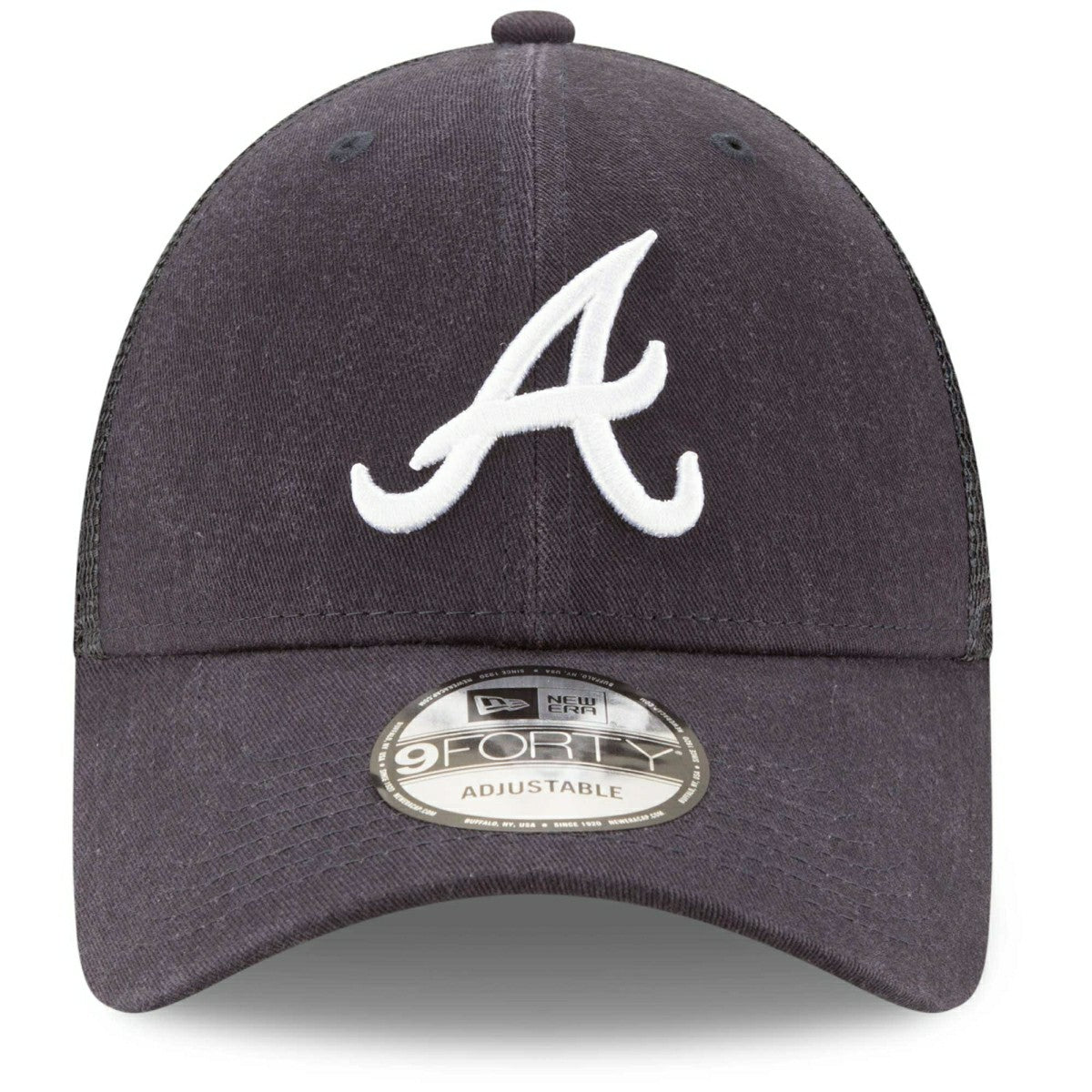 Atlanta Braves Basic New Era 9FORTY Trucker MLB Cap Taass US