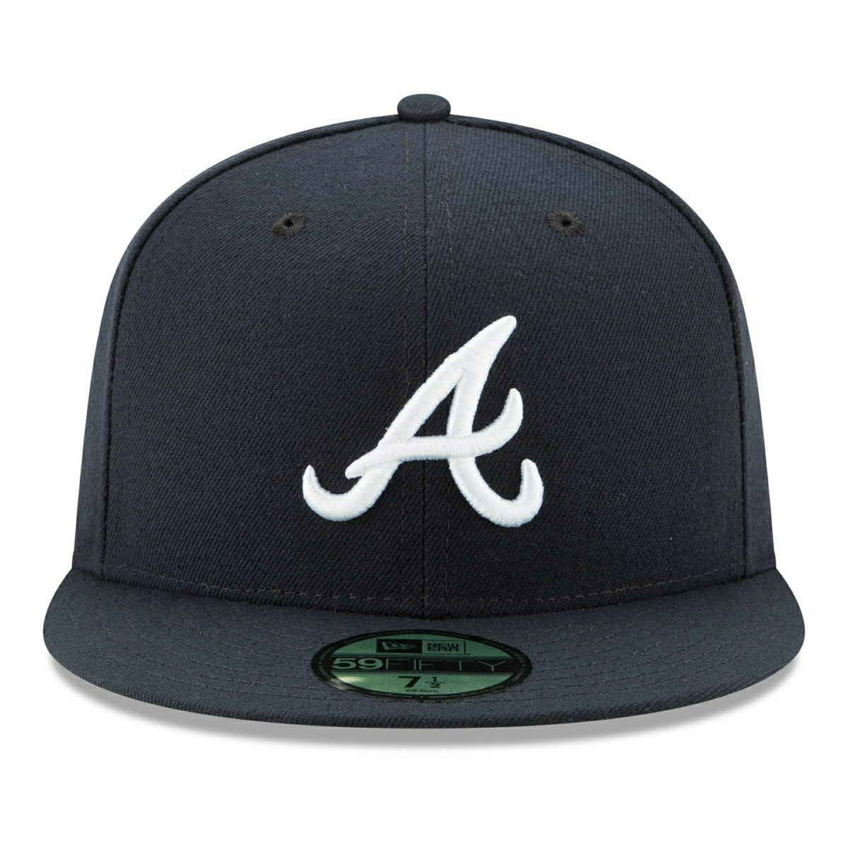 Atlanta Braves Authentic New Era 59FIFTY Fitted MLB Cap Road Fashion