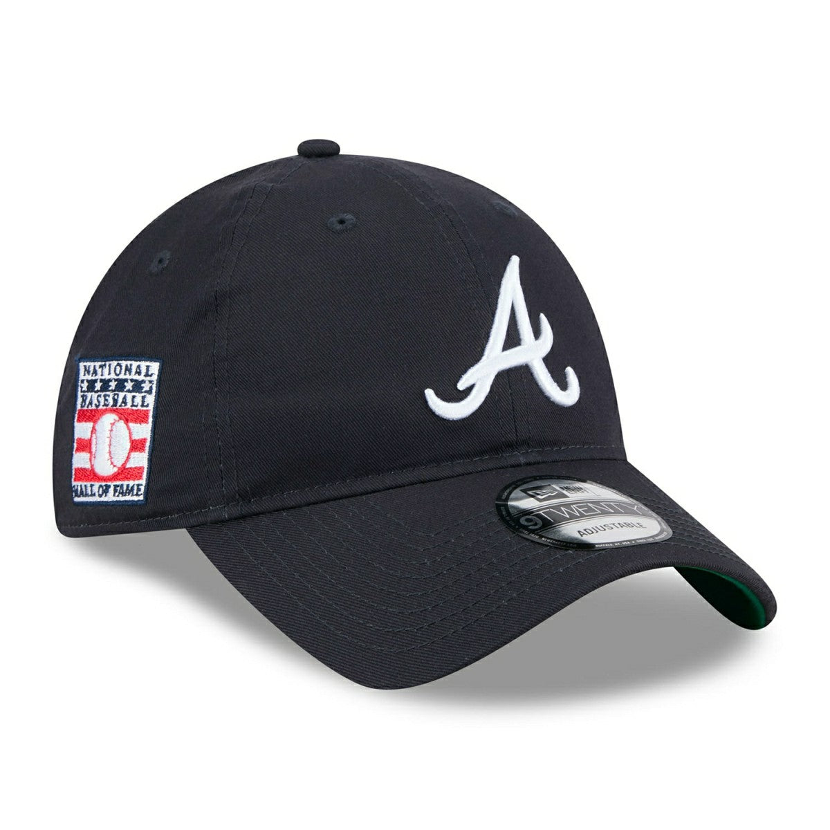 Atlanta Braves 2025 MLB Hall of Fame New 9TWENTY Adjustable Cap Navy Classic