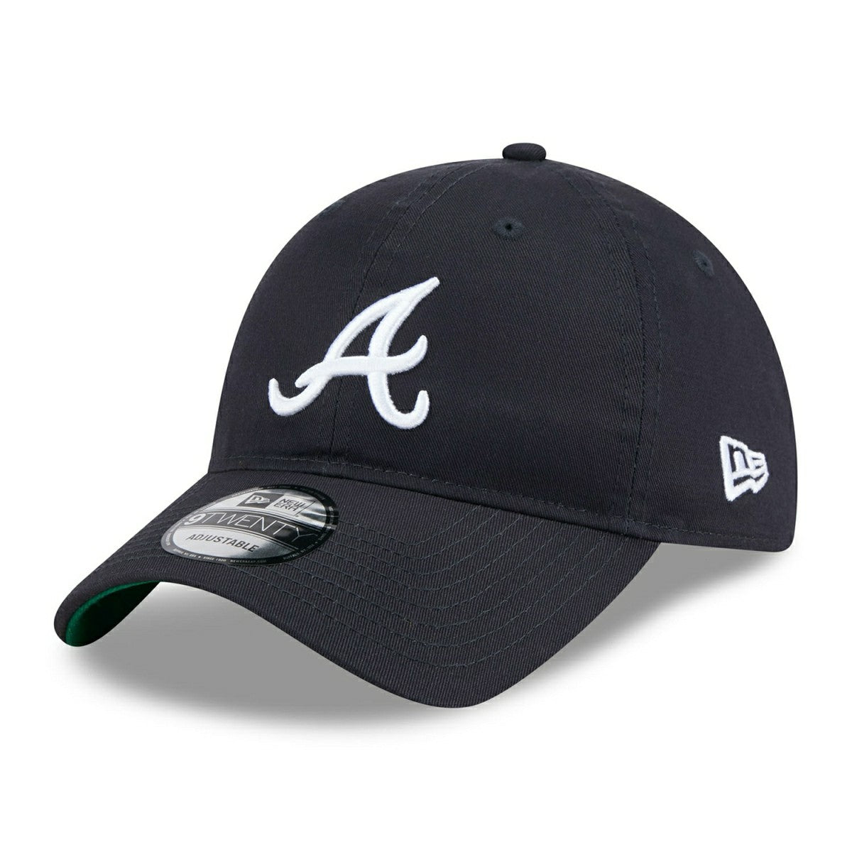 Atlanta Braves 2025 MLB Hall of Fame New 9TWENTY Adjustable Cap Navy Classic