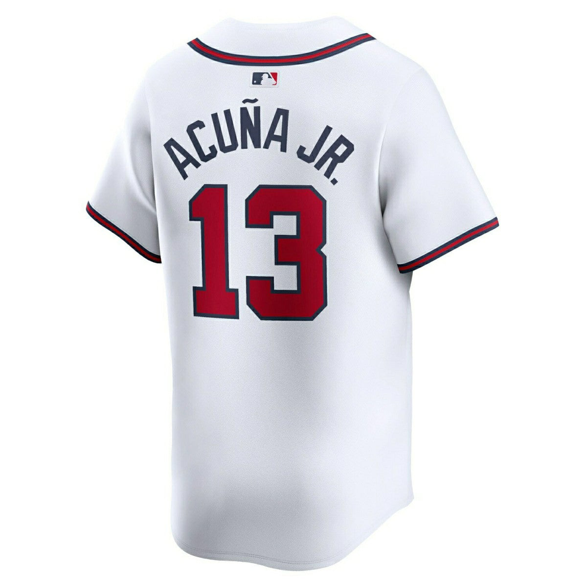 Ronald Acuña Jr. #13 Atlanta Braves Nike Limited MLB Jersey White Taass sale