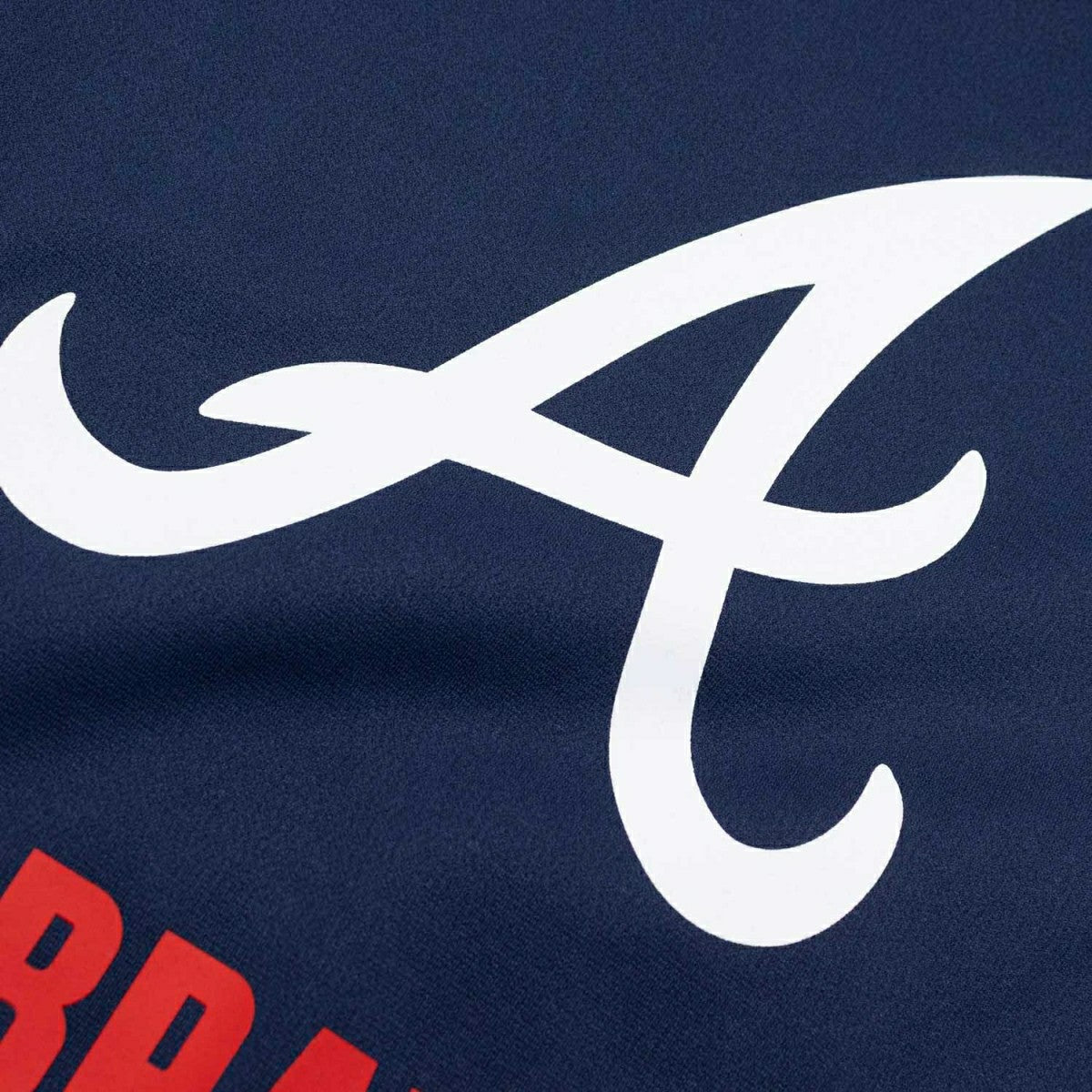 Atlanta Braves 2025 MLB Authentic Performance Therma Hoodie Navy Taass US