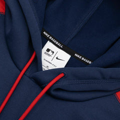 Atlanta Braves 2025 MLB Authentic Performance Therma Hoodie Navy Taass US
