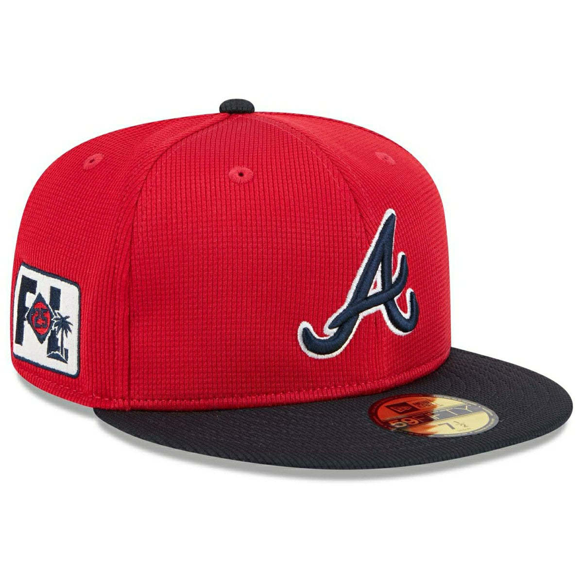 Atlanta Braves 2025 MLB Spring Training 59FIFTY Fitted Cap Red Fashion