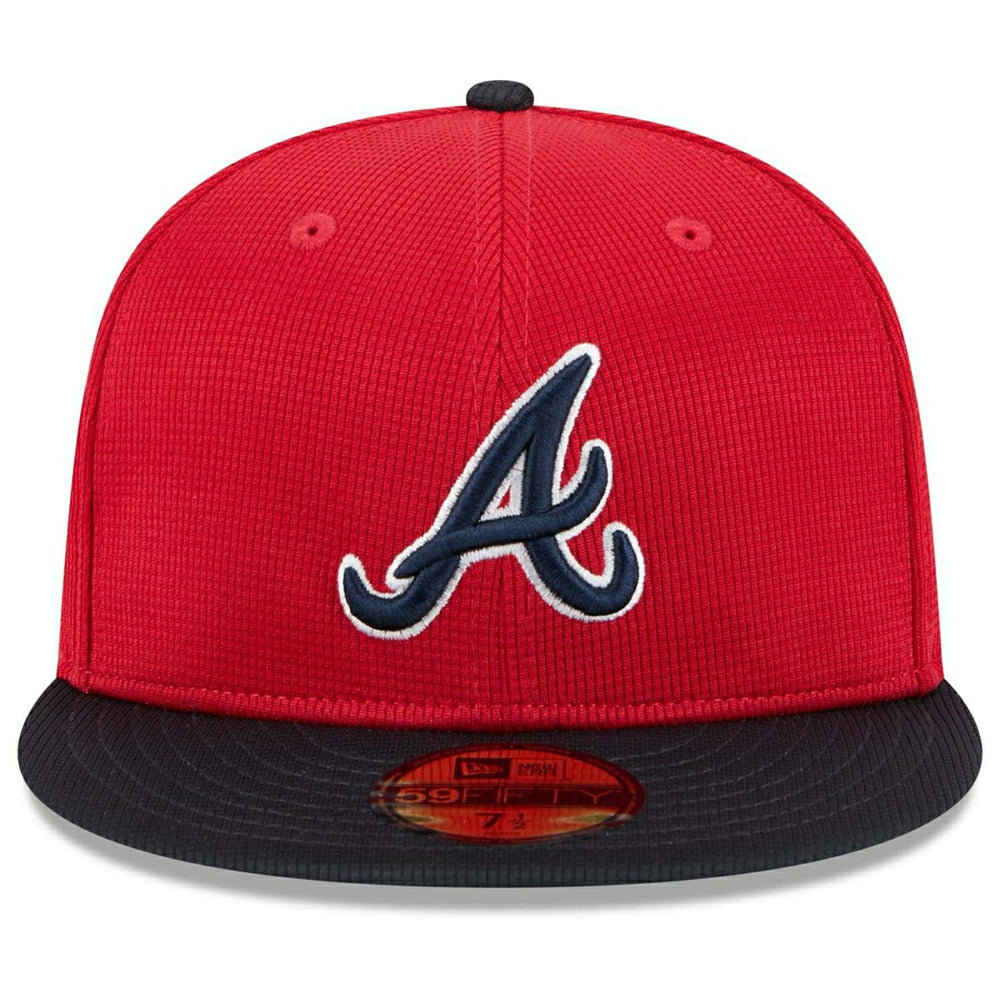 Atlanta Braves 2025 MLB Spring Training 59FIFTY Fitted Cap Red Fashion
