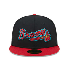 Atlanta Braves Retro 1996 Spring Training New Era 59FIFTY Fitted Cap Black Taass US