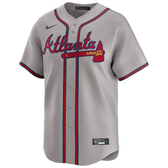 Atlanta Braves Nike Limited MLB Baseball Jersey Road Gray Classic