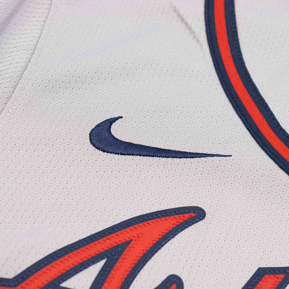 Atlanta Braves Nike Limited MLB Baseball Jersey Road Gray Classic