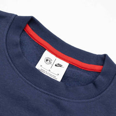 Atlanta Braves Nike Classic Twill MLB Crewneck Pullover Navy Taass sale
