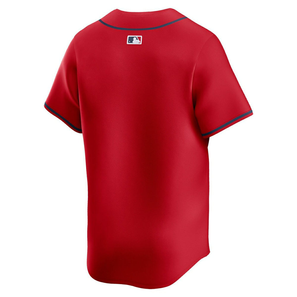 Atlanta Braves Nike Limited MLB Baseball Jersey Alternate Red Taass for sale