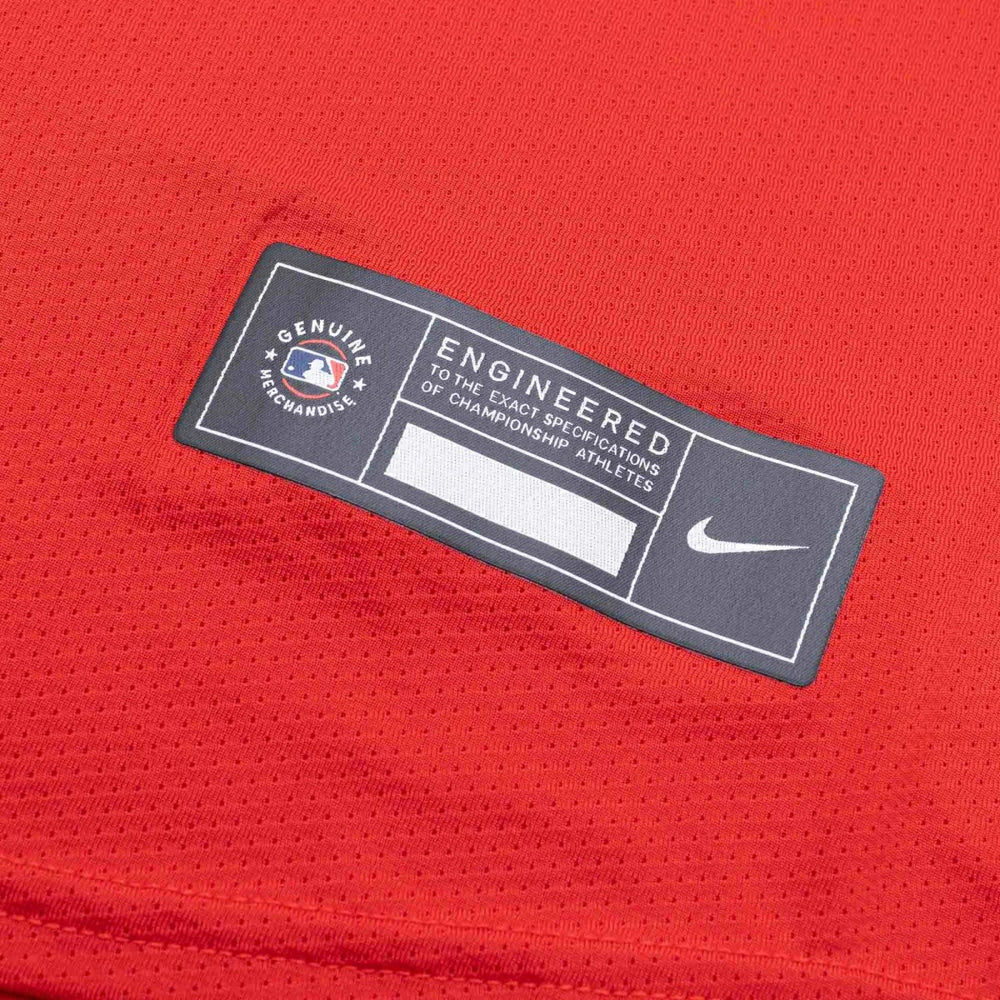 Atlanta Braves Nike Limited MLB Baseball Jersey Alternate Red Taass for sale