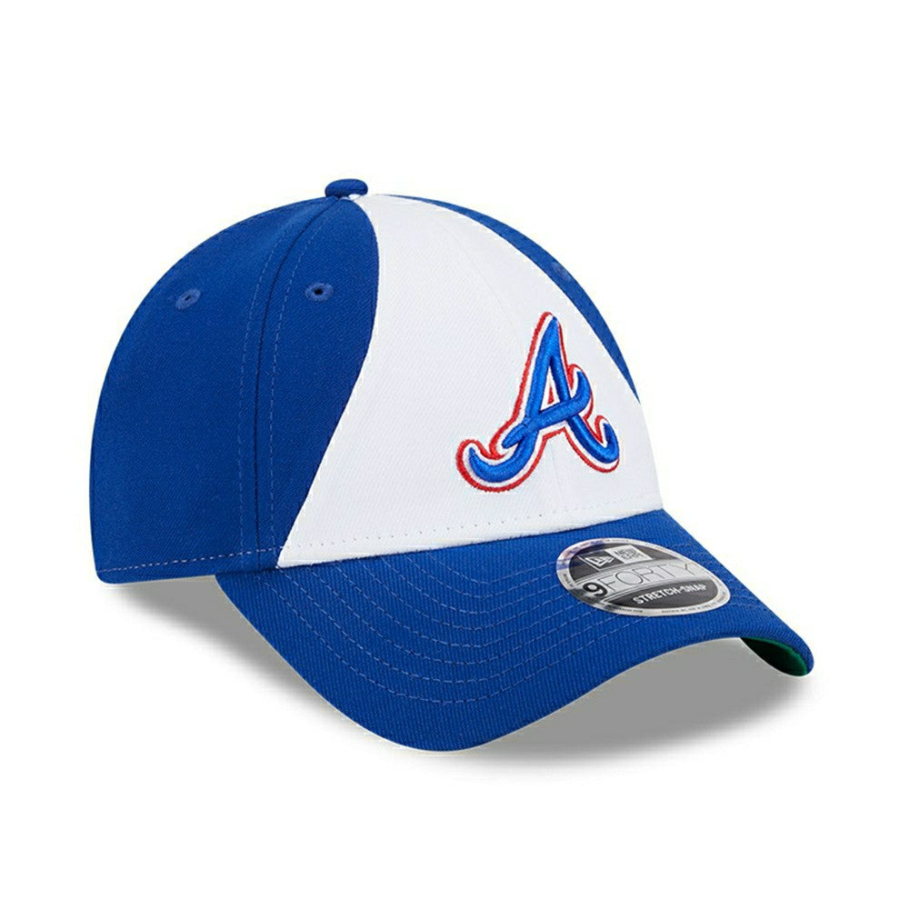 Atlanta Braves Official MLB City Connect New Era Stretch-Snap 9FORTY Cap Fashion