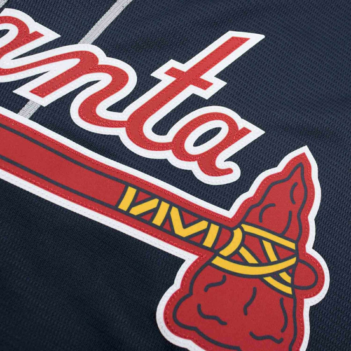 Ronald Acuña Jr. #13 Atlanta Braves Nike MLB Jersey Navy Fashion