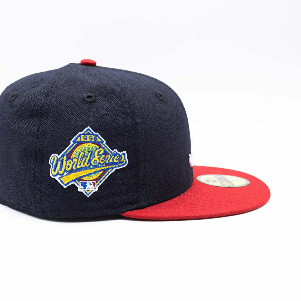 Atlanta Braves 1996 World Series Cooperstown New Era 59FIFTY Fitted MLB Cap Lifestyle