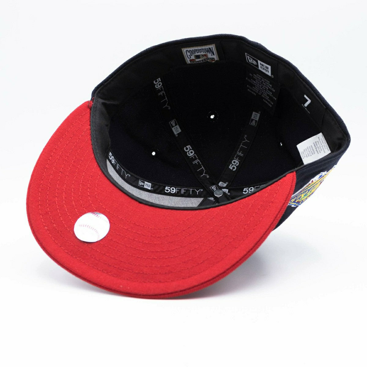 Atlanta Braves 1996 World Series Cooperstown New Era 59FIFTY Fitted MLB Cap Lifestyle