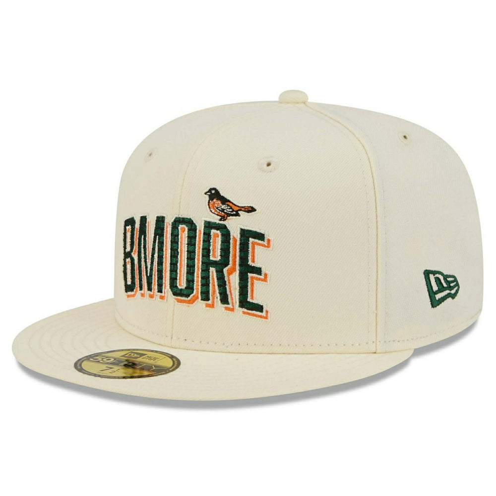 Baltimore Orioles MLB City Connect Fan Pack 59FIFTY Fitted Cap Natural Classic