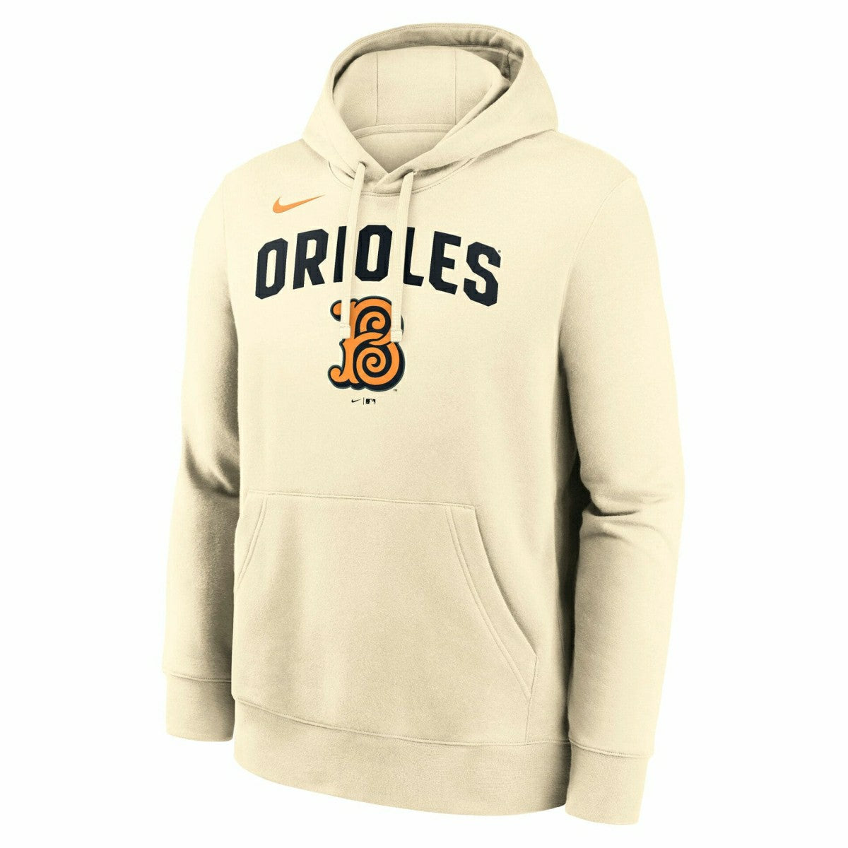 Baltimore Orioles City Connect Club MLB Hoodie Natural Taass US