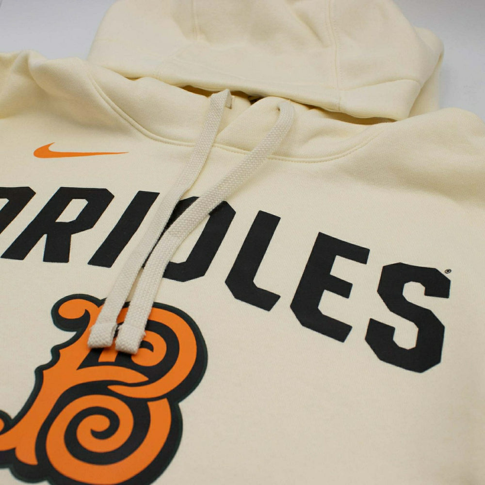 Baltimore Orioles City Connect Club MLB Hoodie Natural Taass US