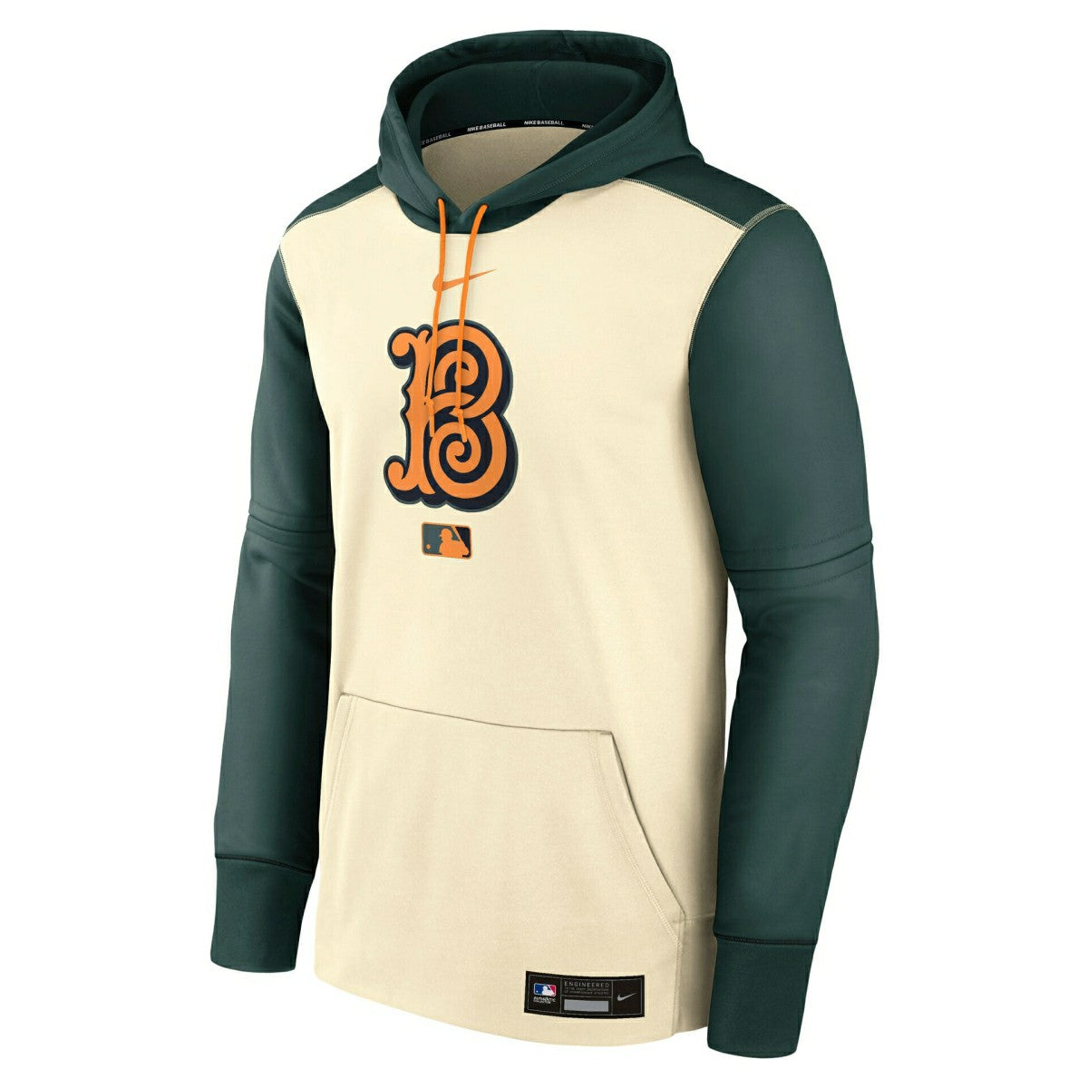 Baltimore Orioles City Connect 2026 MLB Authentic Therma Hoodie Natural Taass sale