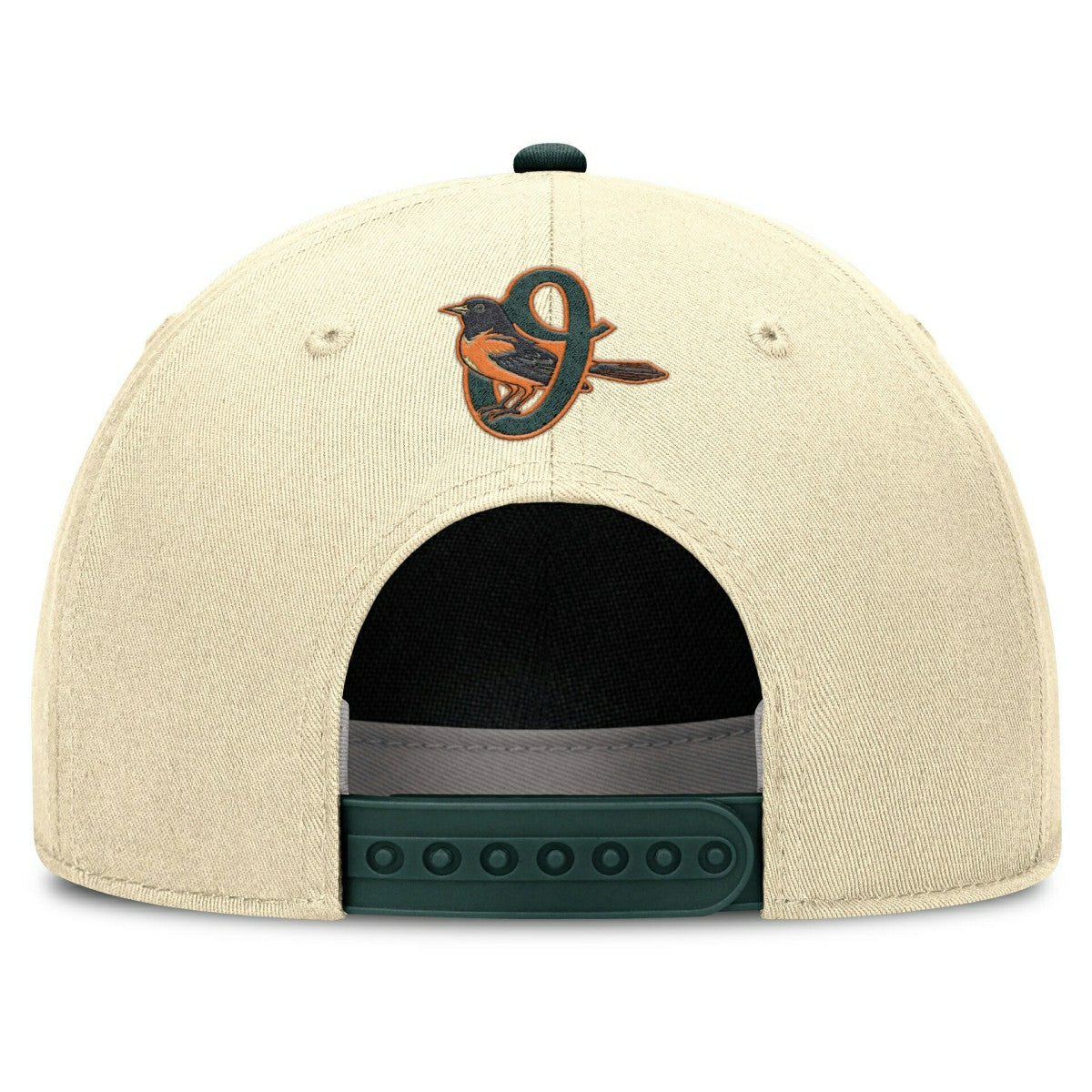 Baltimore Orioles City Connect Rise Adjustable MLB Cap Natural Lifestyle