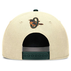 Baltimore Orioles City Connect Rise Adjustable MLB Cap Natural Lifestyle