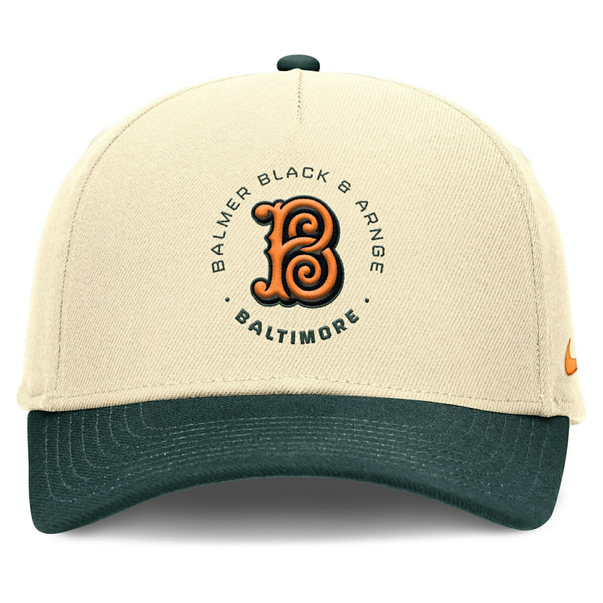 Baltimore Orioles City Connect Rise Adjustable MLB Cap Natural Lifestyle