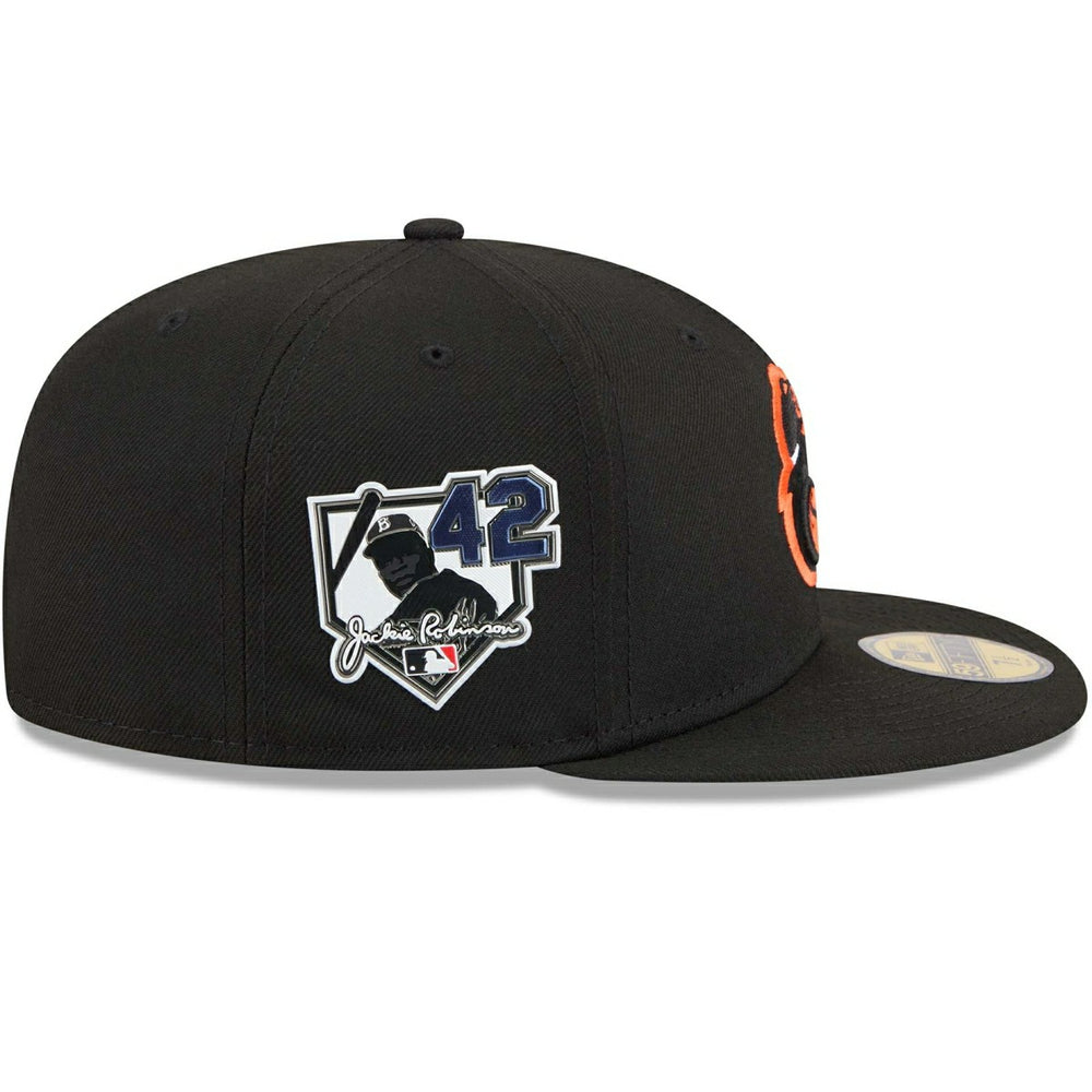 Baltimore Orioles 2026 Jackie Robinson Day 59FIFTY Fitted Cap Black Classic