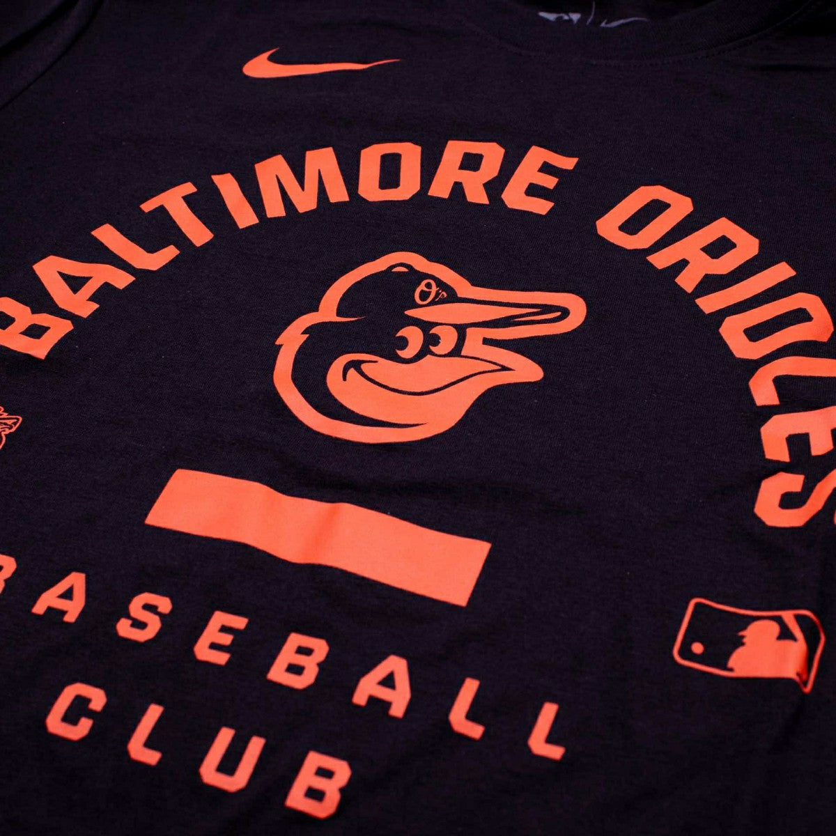 Baltimore Orioles Early Work 2026 MLB Authentic Tri-Blend T-Shirt Black Lifestyle