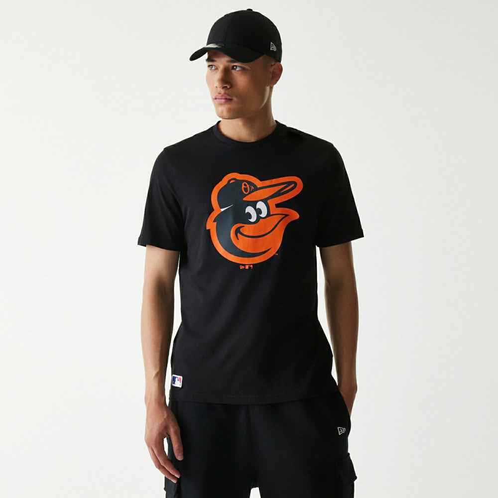 Baltimore Orioles Team Logo New Era MLB T-Shirt Black Taass for sale