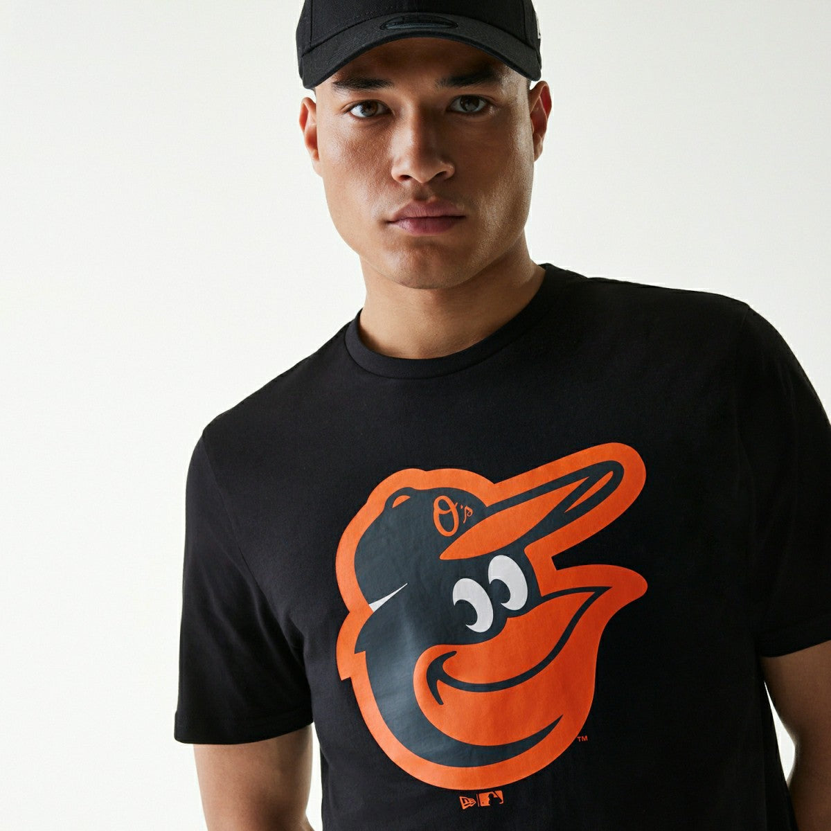 Baltimore Orioles Team Logo New Era MLB T-Shirt Black Taass for sale
