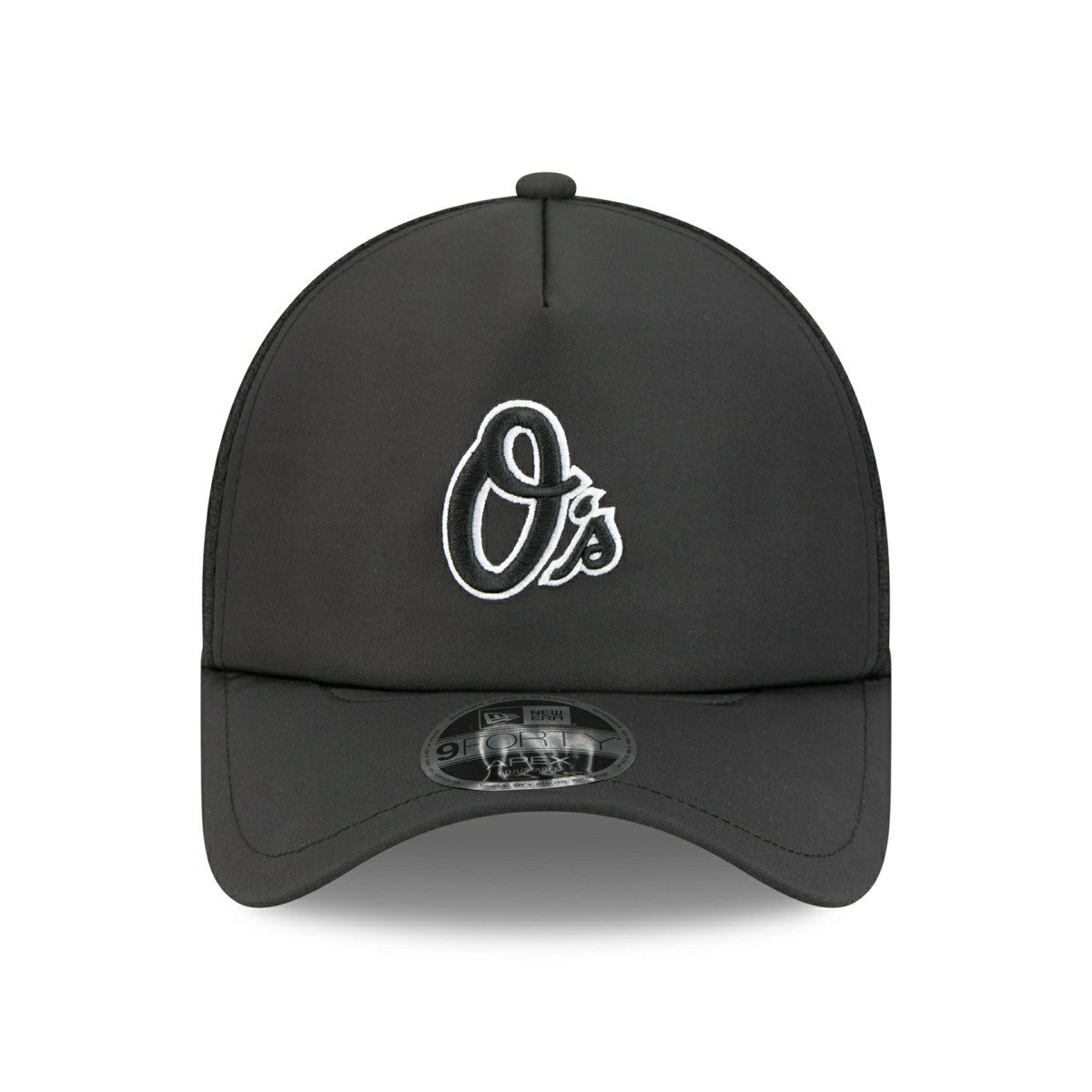 Baltimore Orioles 2026 MLB Batting Practice 9FORTY APEX Trucker Cap Black Taass US