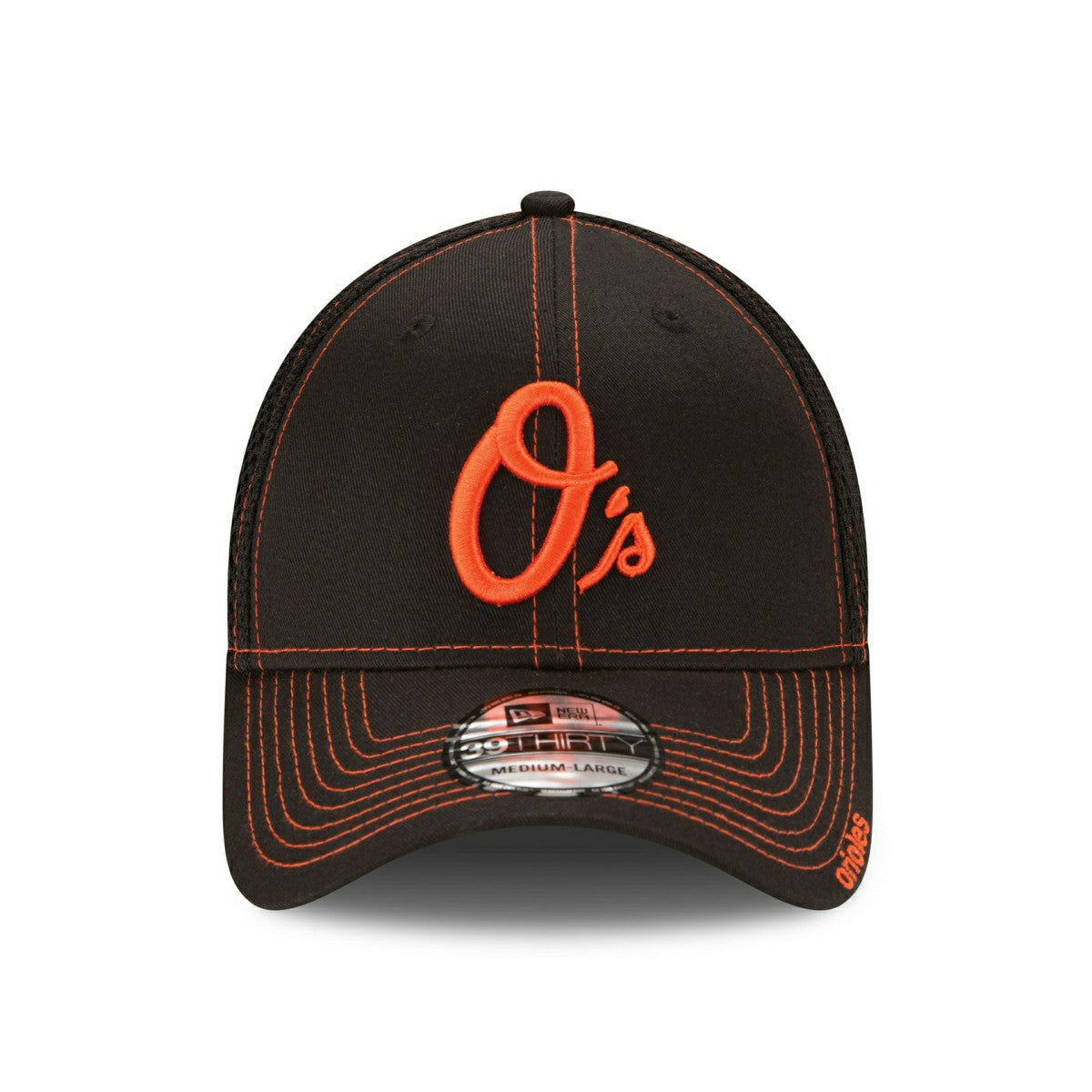 Baltimore Orioles Team Neo New Era 39THIRTY MLB Cap Black Fashion