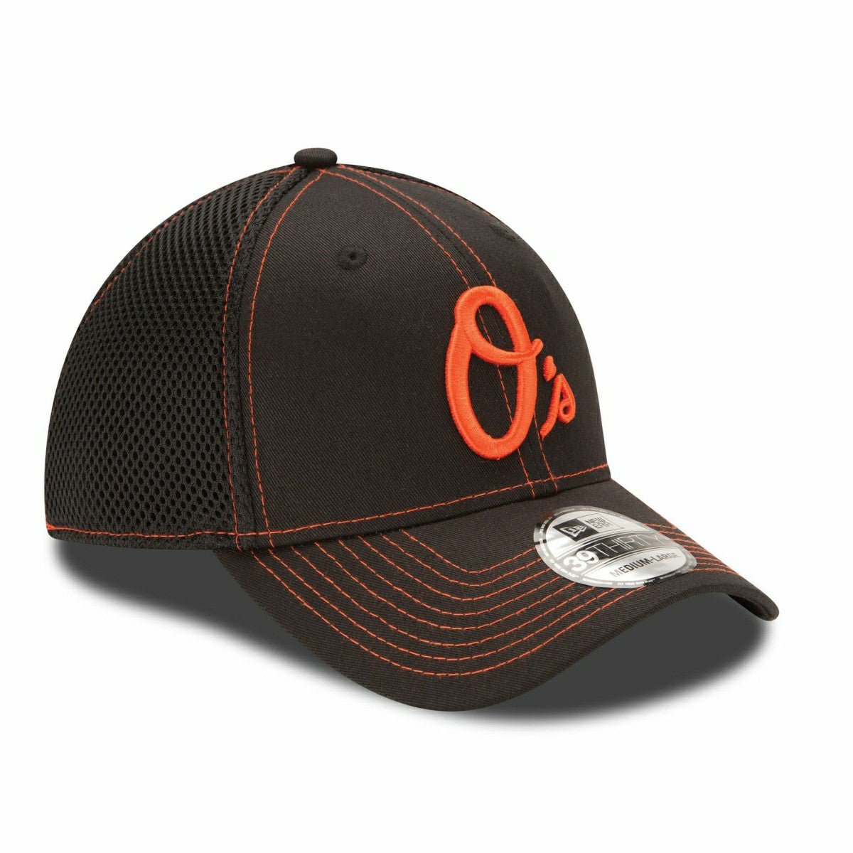 Baltimore Orioles Team Neo New Era 39THIRTY MLB Cap Black Fashion
