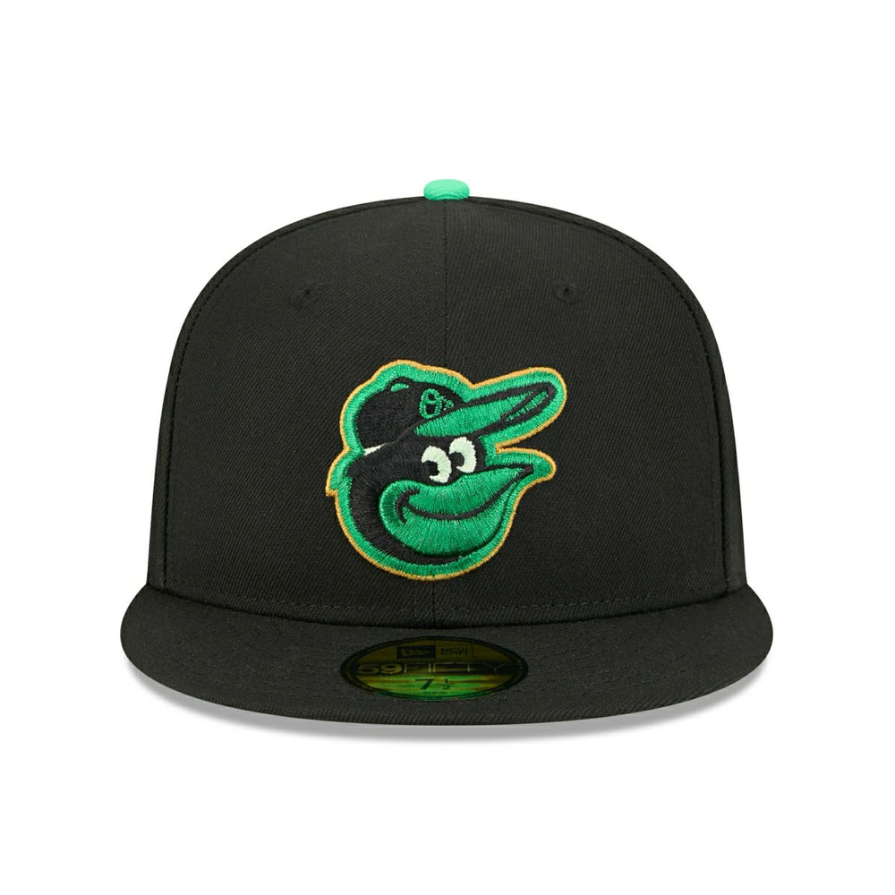 Baltimore Orioles 2026 St. Patrick's Day MLB Authentic 59FIFTY Cap Black Taass sale