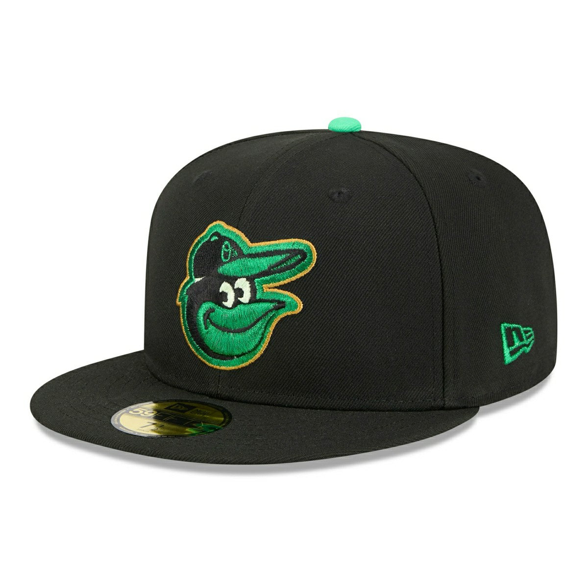 Baltimore Orioles 2026 St. Patrick's Day MLB Authentic 59FIFTY Cap Black Taass sale