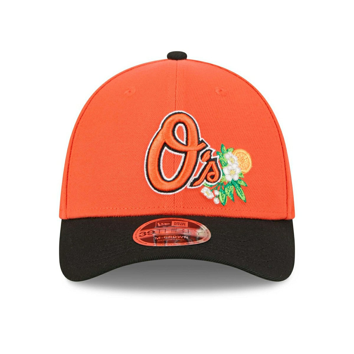 Baltimore Orioles 2026 MLB Spring Training 39THIRTY M-Crown Flex Cap Orange Fashion