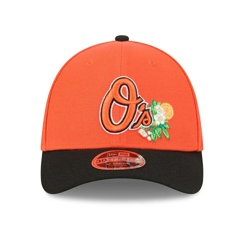 Baltimore Orioles 2026 MLB Spring Training 39THIRTY M-Crown Flex Cap Orange Fashion