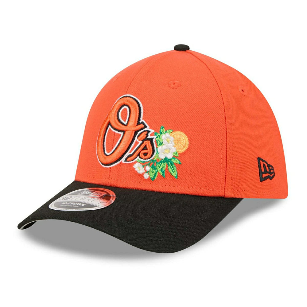 Baltimore Orioles 2026 MLB Spring Training 39THIRTY M-Crown Flex Cap Orange Fashion