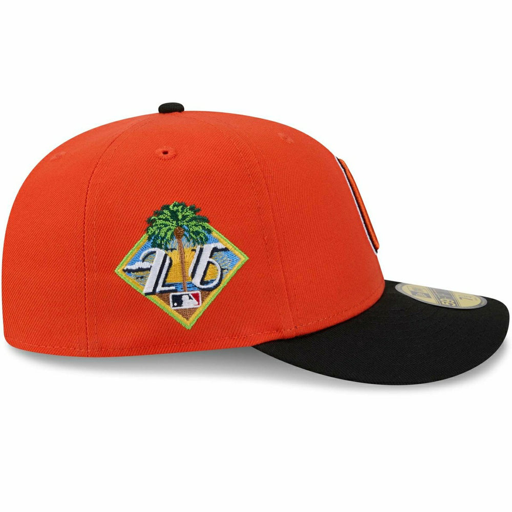 Baltimore Orioles 2026 MLB Authentic Spring Training 59FIFTY Pre-Curved Cap Orange Taass sale