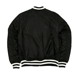 Baltimore Orioles Alpha Industries MA-1 MLB Bomber Jacket Black Taass for sale