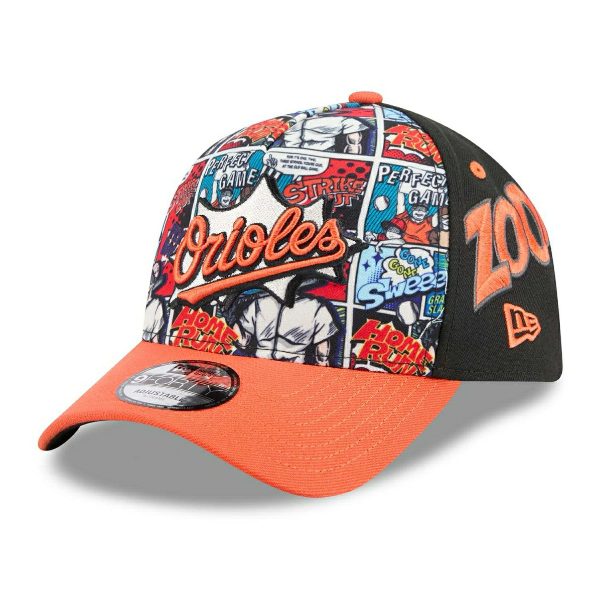 Baltimore Orioles 2025 MLB Players' Weekend 9FORTY A-Frame Snapback Cap Classic