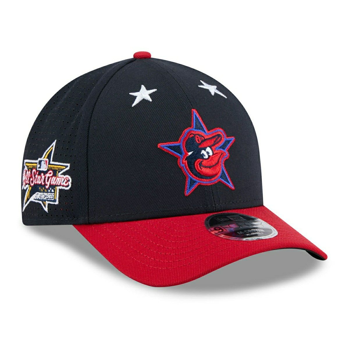 Baltimore Orioles Authentic 2025 MLB All-Star Game New Era 9FORTY M-Crown Snapback Cap Taass sale