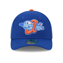 Aberdeen IronBirds Player Replica 9FORTY M-Crown Snapback MiLB Cap Blue Lifestyle