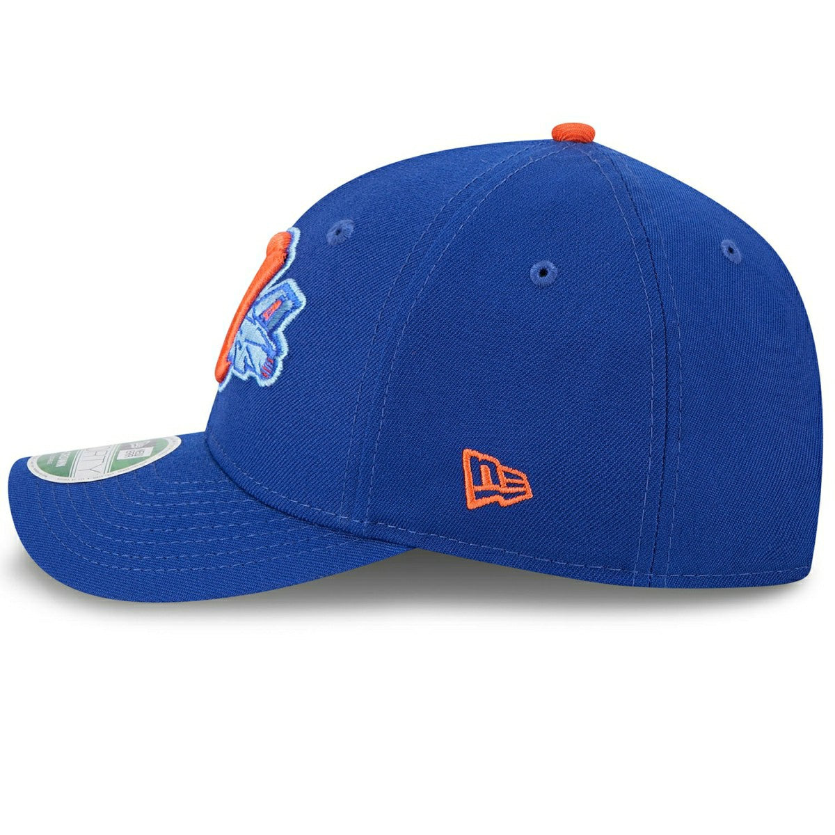 Aberdeen IronBirds Player Replica 9FORTY M-Crown Snapback MiLB Cap Blue Lifestyle