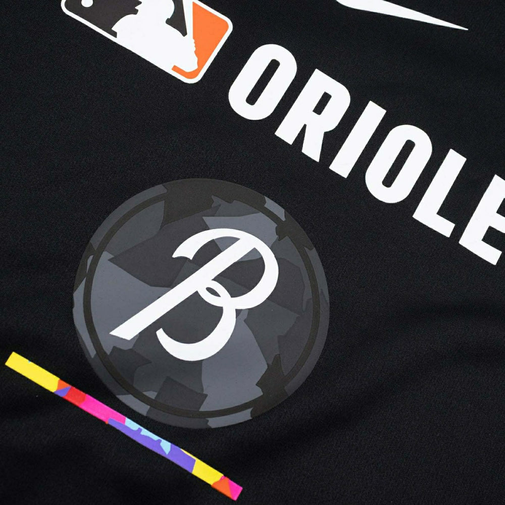 Baltimore Orioles 2025 City Connect MLB Authentic Therma Hoodie Black Taass for sale