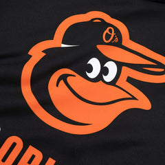 Baltimore Orioles 2025 MLB Authentic Performance Therma Hoodie Black Taass US